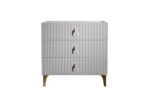 Комод Doria белый 74*40*76см (TT-00014340)