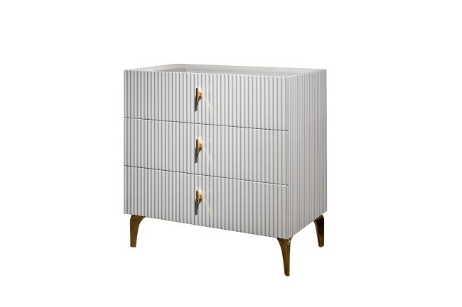 Комод Doria белый 74*40*76см (TT-00014340)