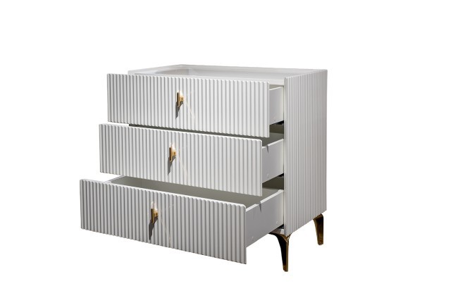 Комод Doria белый 74*40*76см (TT-00014340)