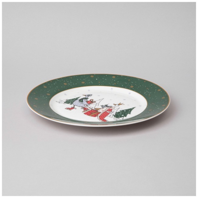 Тарелка обеденная lefard "family christmas" 25 см Lefard (425-205)