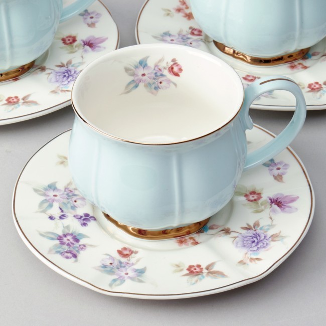 Чайный набор lefard "времена года" на 6 пер. 12 пр. 250 мл голубой Lefard (42-565) Чайный набор lefard "времена года" на 6 пер. 12 пр. 250 мл голубой Lefard (42-565)