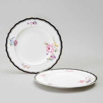 Набор тарелок обеденных lefard "nostalgie" 2 шт. 25,5 см Lefard (590-667)