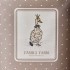 Фартук "family farm",60х70см 100% хлопок, капучино, кайма,твил,пропитка SANTALINO (850-749-7)