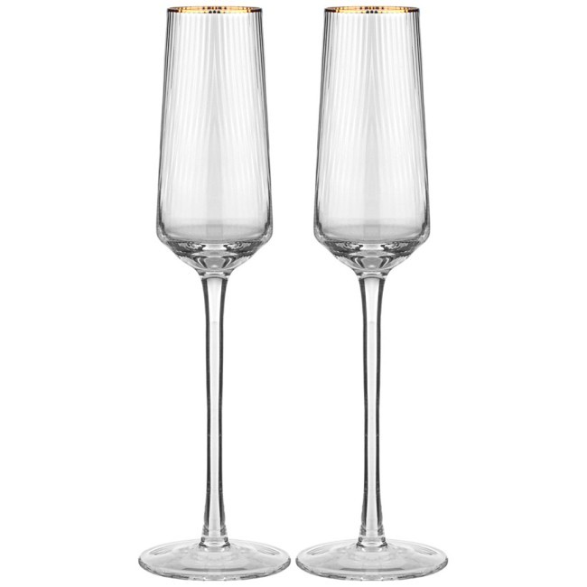 Набор бокалов для шампанского из 2-х штук "perfo" 180мл Lefard (887-424)
