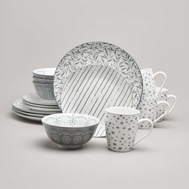 Набор посуды обеденной bronco "dreams" на 4 пер. 16 пр. Bronco (582-127) Набор посуды обеденной bronco "dreams" на 4 пер. 16 пр. Bronco (582-127)