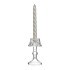 Подсвечник "crystality" 8*8*14,5 см Lefard (355-422)