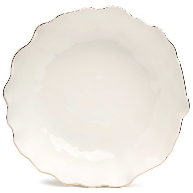 Салатник lefard "charm" 23*7,5 см 1700 мл (с золотой линией) Lefard (779-361)