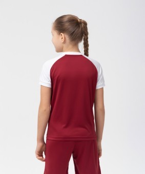 Футболка игровая JÖGEL CAMP Reglan Jersey, гранатовый/белый, детский (702262) Футболка игровая JÖGEL CAMP Reglan Jersey, гранатовый/белый, детский (702262)