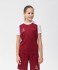 Футболка игровая JÖGEL CAMP Reglan Jersey, гранатовый/белый, детский (702261)