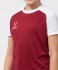Футболка игровая JÖGEL CAMP Reglan Jersey, гранатовый/белый, детский (702261)