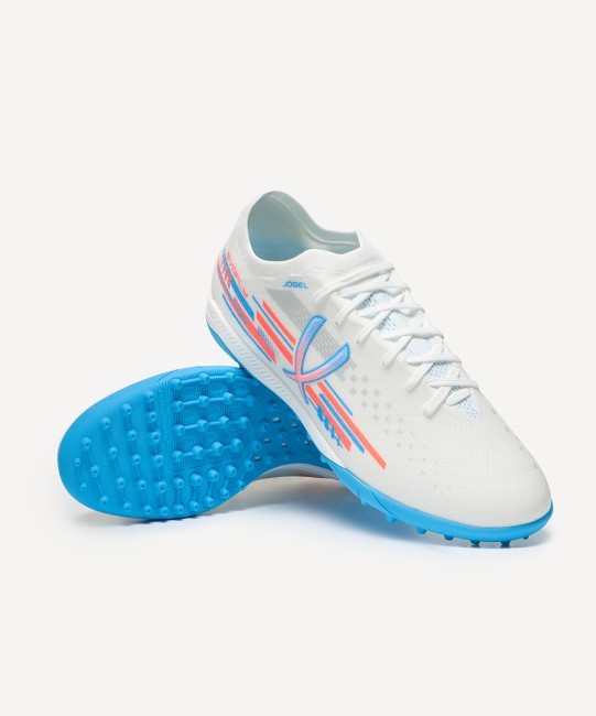 Бутсы многошиповые JÖGEL Evofly TF PRO White/blue (2118015)