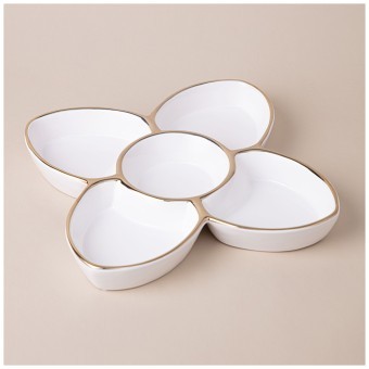 Менажница 5 секций 27х4 см Lefard (763-156)