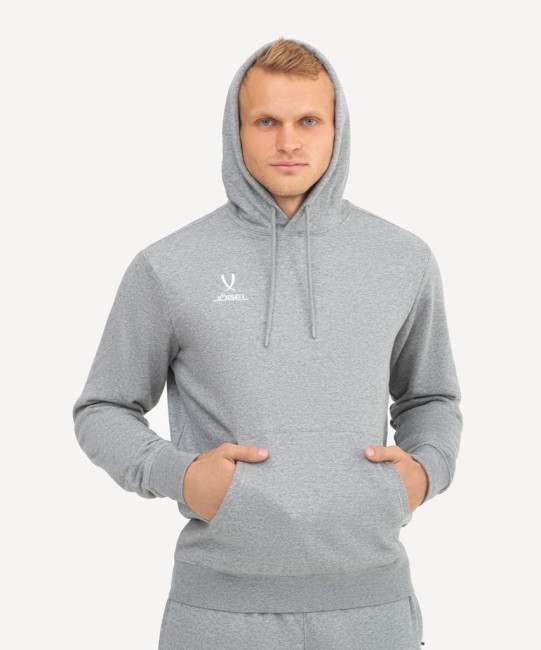Худи JOGEL ESSENTIAL Cotton Hoodie, серый меланж (2121850) Худи JOGEL ESSENTIAL Cotton Hoodie, серый меланж (2121850)