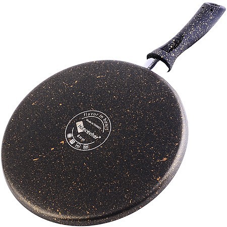 Блинница алюм 22 см мрам/п бак/руч (80437)