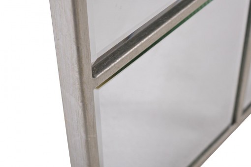 Зеркало в металлич. раме цвет хром 90*140см (TT-00003621)