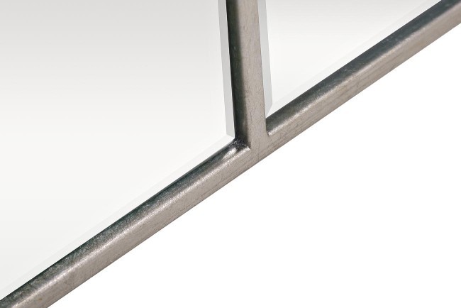 Зеркало в металлич. раме цвет хром 90*140см (TT-00003621)