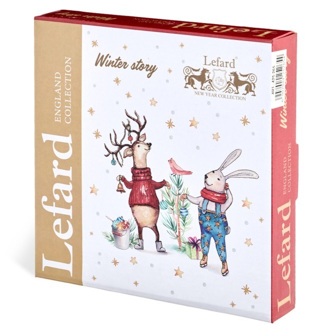 Набор тарелок закусочных lefard "winter story" 2 шт. 20 см Lefard (425-265) Набор тарелок закусочных lefard "winter story" 2 шт. 20 см Lefard (425-265)