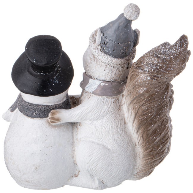 Фигурка "белка со снеговиком" 14,5*7*14 см Lefard (79-242) Фигурка "белка со снеговиком" 14,5*7*14 см Lefard (79-242)