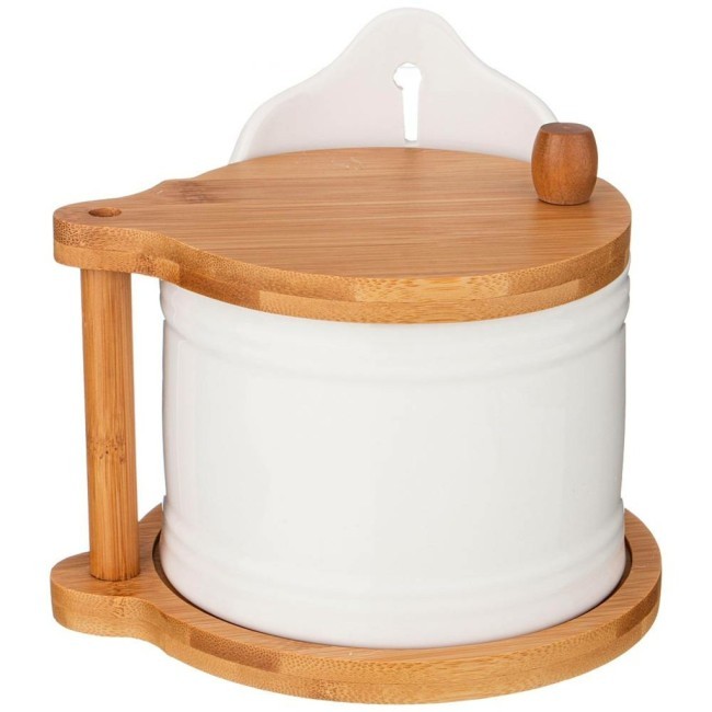 Банка lefard с дерев. крышкой 800 мл Lefard (474-082) Банка lefard с дерев. крышкой 800 мл Lefard (474-082)