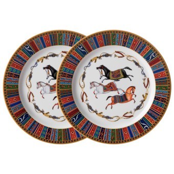 Набор тарелок закусочных lefard "passage" 2 шт. 22,5 см Lefard (760-861)