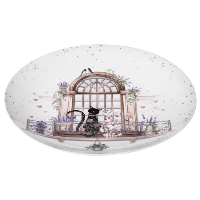 Набор тарелок обеденных lefard "лавандовые коты" 2 шт. 25,5*2,5 см Lefard (425-165) Набор тарелок обеденных lefard "лавандовые коты" 2 шт. 25,5*2,5 см Lefard (425-165)