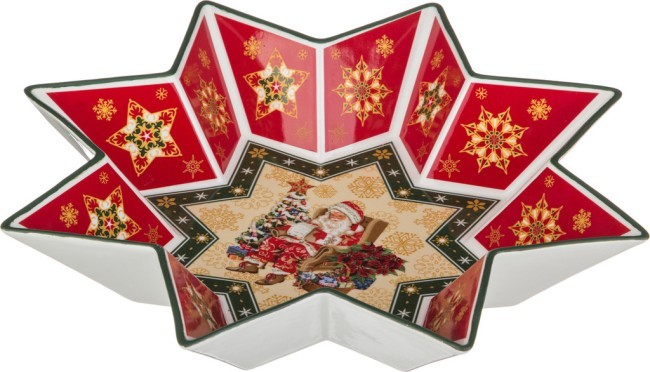 Салатник "christmas collection" диаметр=32 см. высота=6 см. Lefard (586-005) Салатник "christmas collection" диаметр=32 см. высота=6 см. Lefard (586-005)