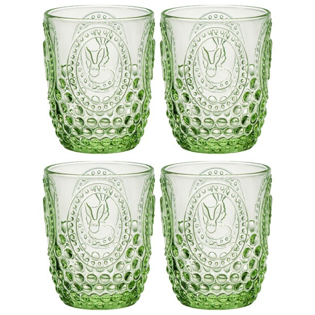 Набор стаканов для воды/сока "sunday" green 4шт/280 мл Lefard (355-441) Набор стаканов для воды/сока "sunday" green 4шт/280 мл Lefard (355-441)