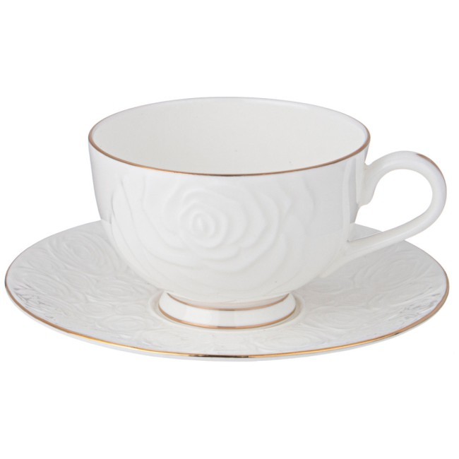 Чайный набор lefard "blanco" на 6 пер. 12 пр. 250 мл Lefard (264-307)