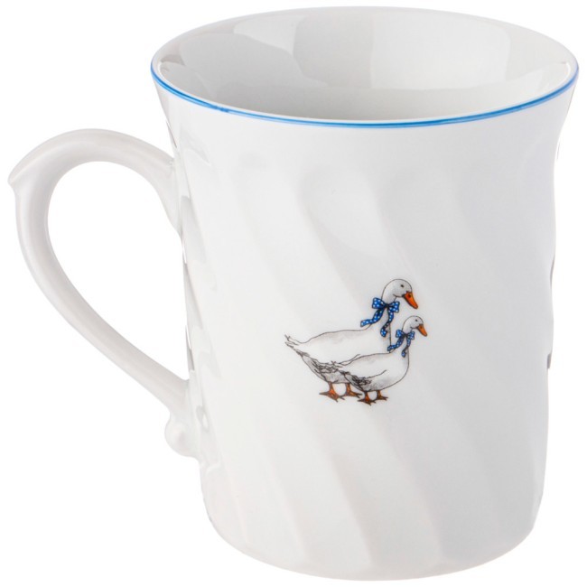 Кружка "гуси" 300 мл. высота=9 см. DUBI (606-682) Кружка "гуси" 300 мл. высота=9 см. DUBI (606-682)