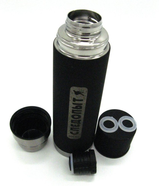 Термос СЛЕДОПЫТ с двойной крышкой, 0,5 л (PF-TM-04) (54193)