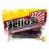 Виброхвост Helios Catcher 3,55"/9 см, цвет Fio & Lime 5 шт HS-2-014 (77524)