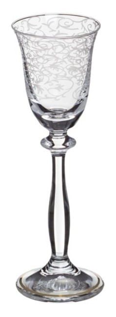 Набор рюмок из 6 шт. "анжела" 60 мл. Crystal Art (615-626)