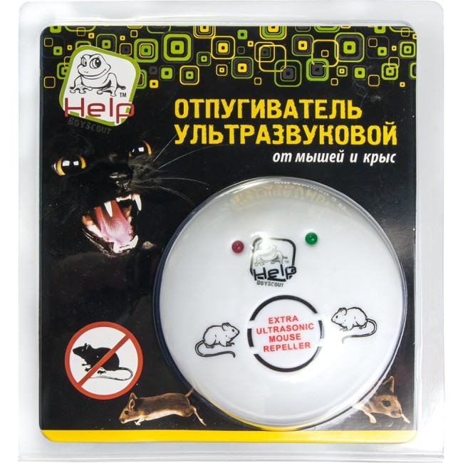 Отпугиватель мышей и крыс Help ультразвуковой 80403 (62911)