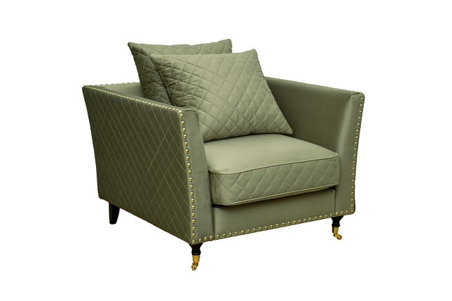 Кресло Sorrento, велюр оливковый Colt1002 98*101*88см (TT-00014972)