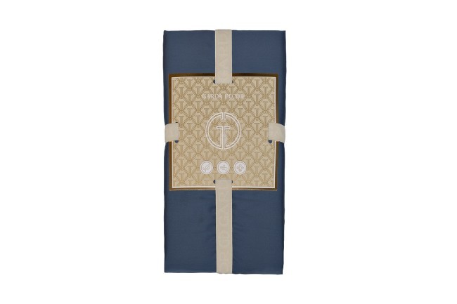 Комплект наволочек тенсель синий 70*70 (2шт) (TT-00014147)