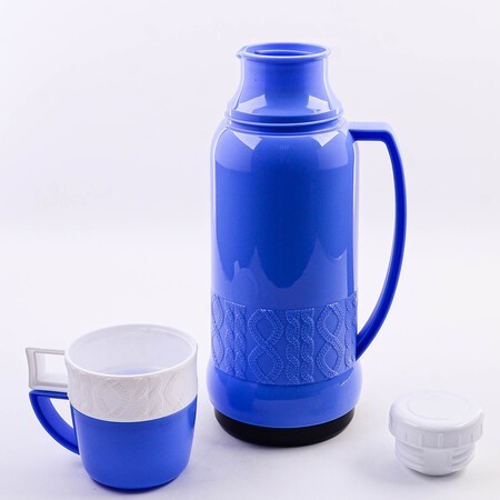 Термос 1л Premium пластик/стекл.колба Mayer&Boch (4394-1)