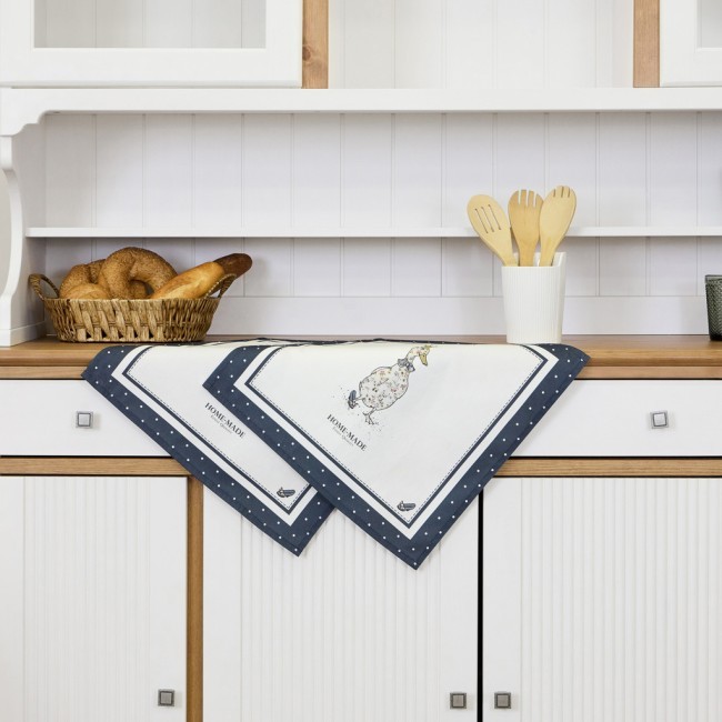 Набор салфеток из 2-х шт "family farm" ,40х40см,синий,100% хлопок,твил Lefard (850-742-83) Набор салфеток из 2-х шт "family farm" ,40х40см,синий,100% хлопок,твил Lefard (850-742-83)