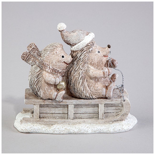 Статуэтка "ежики" 12х5,5х10 см Lefard (162-1266) Статуэтка "ежики" 12х5,5х10 см Lefard (162-1266)