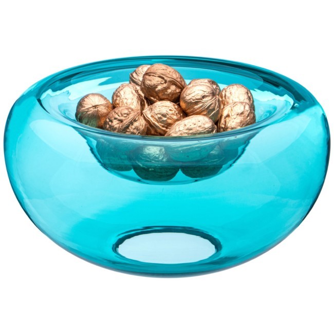 Ваза "d'arte" blue 19.5*19.5*10 cm Bronco (694-070)