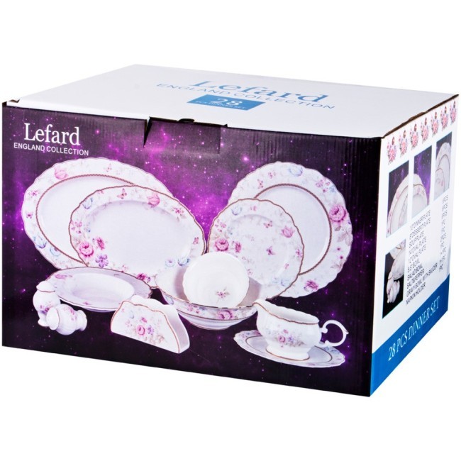 Столовый сервиз на 6 персон "silk" 28 пр. Lefard (586-363)