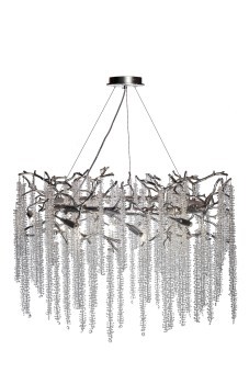 Люстра d.80*45см, металл цвет серебро (TT-00012986)