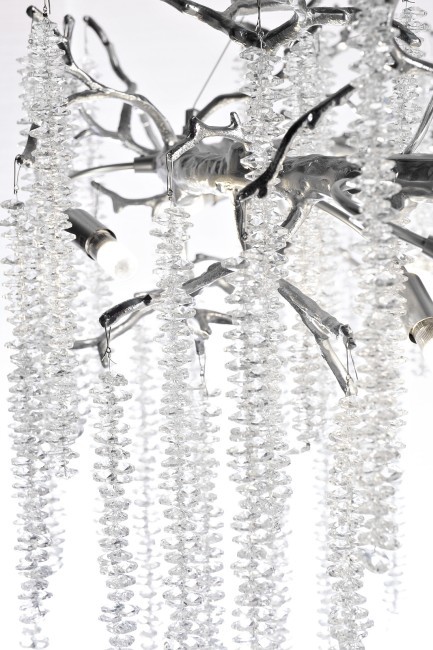 Люстра d.80*45см, металл цвет серебро (TT-00012986)