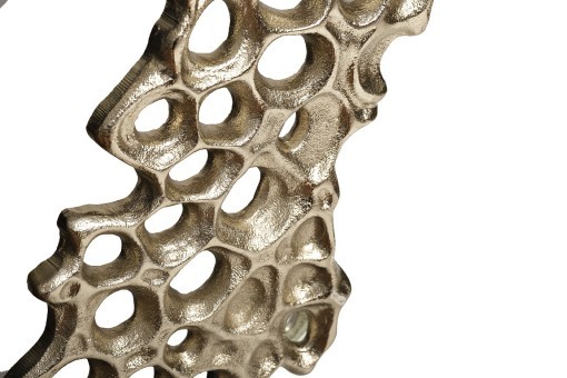 Зеркало "Соты" рама металлич. цвет зол. d.89,5*2.5см (TT-00005356)