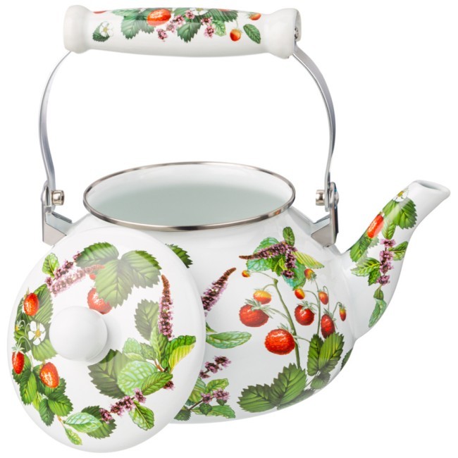 Чайник agness  эмалированный серия "фруктовая корзина", 2,5 л Agness (934-566)