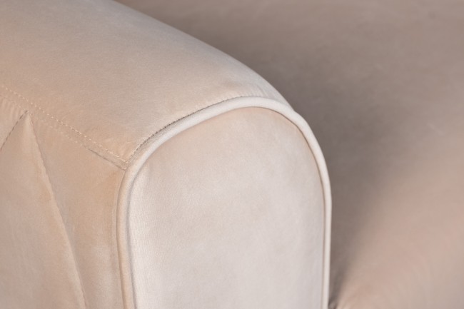 Кресло Lucerne велюр бежевое 110*86*75см (TT-00012025)