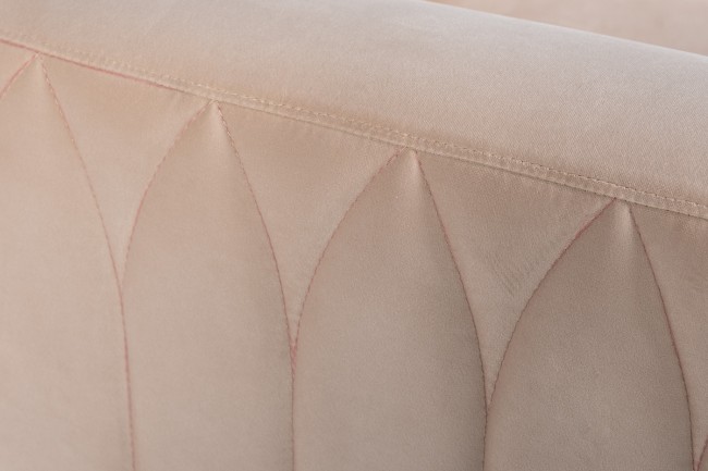 Кресло Lucerne велюр бежевое 110*86*75см (TT-00012025)