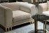 Кресло Lucerne велюр бежевое 110*86*75см (TT-00012025)
