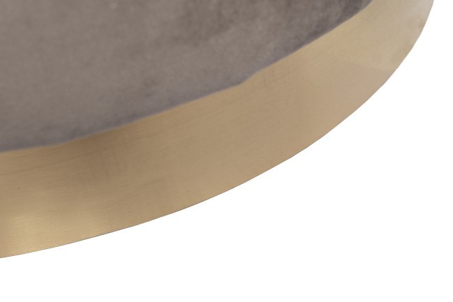 Кресло вращающееся велюр серый 76*85*82см (TT-00011168)