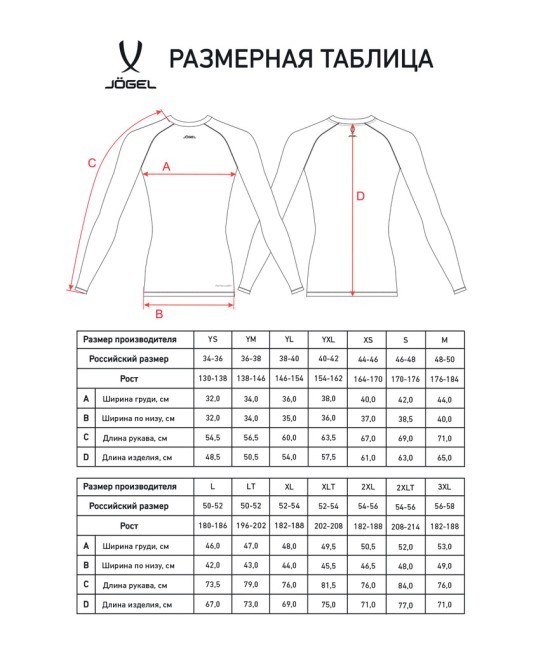 Футболка компрессионная с длинным рукавом JÖGEL CAMP PerFormDRY Baselayer LS Tee, черный (2128932) Футболка компрессионная с длинным рукавом JÖGEL CAMP PerFormDRY Baselayer LS Tee, черный (2128932)