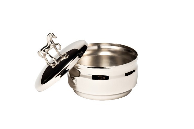 Сахарница "Horse" нерж.сталь цвет хром d8*9см (TT-00006312)